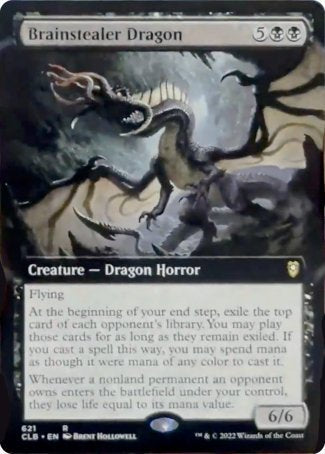 Brainstealer Dragon (Extended Art) [Commander Legends: Battle for Baldur's Gate] | Lots Moore NSW