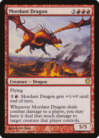 Mordant Dragon [Duel Decks: Knights vs. Dragons] | Lots Moore NSW