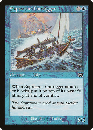 Saprazzan Outrigger [Mercadian Masques] | Lots Moore NSW
