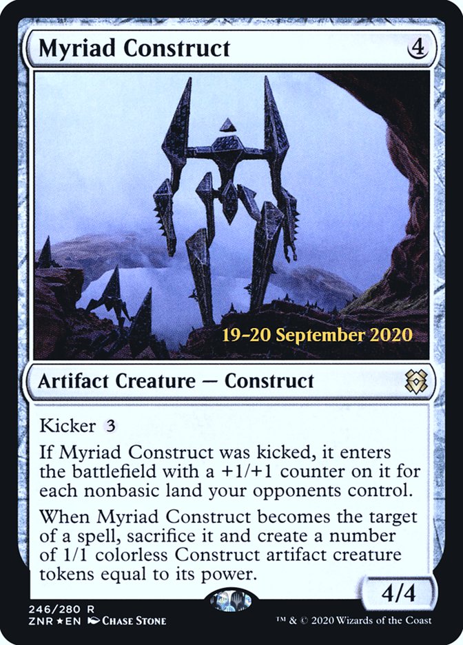 Myriad Construct  [Zendikar Rising Prerelease Promos] | Lots Moore NSW