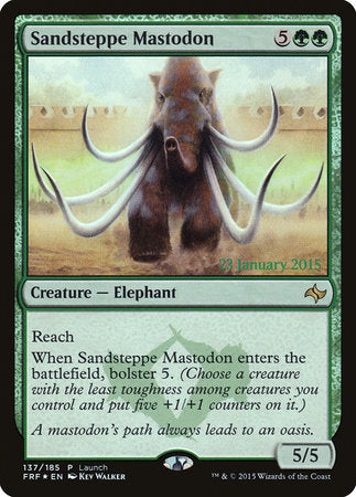 Sandsteppe Mastodon [Fate Reforged Promos] | Lots Moore NSW