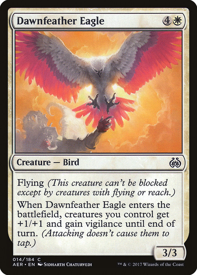 Dawnfeather Eagle (Intro Pack) [Aether Revolt Promos] | Lots Moore NSW