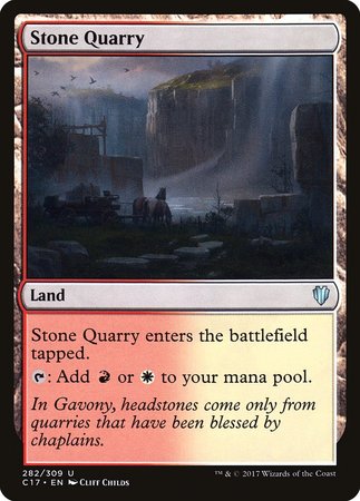 Stone Quarry [Commander 2017] | Lots Moore NSW