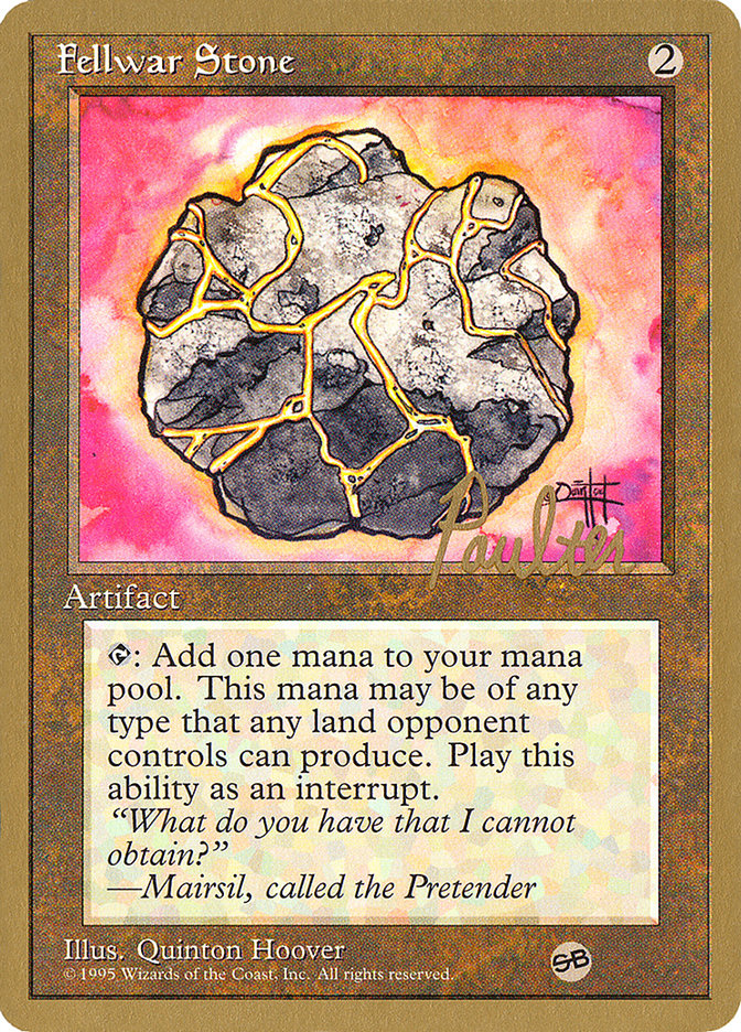 Fellwar Stone (Preston Poulter) (SB) [Pro Tour Collector Set] | Lots Moore NSW