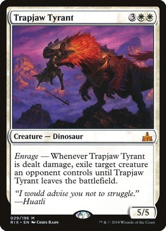 Trapjaw Tyrant [Rivals of Ixalan] | Lots Moore NSW