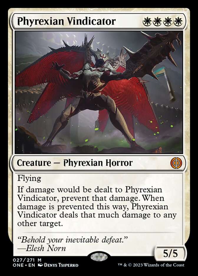 Phyrexian Vindicator [Phyrexia: All Will Be One] | Lots Moore NSW