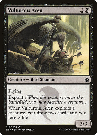 Vulturous Aven [Dragons of Tarkir] | Lots Moore NSW
