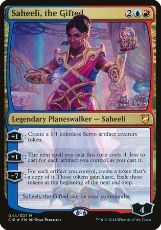 Saheeli, the Gifted (Commander 2018) [Commander 2018 Oversized] | Lots Moore NSW