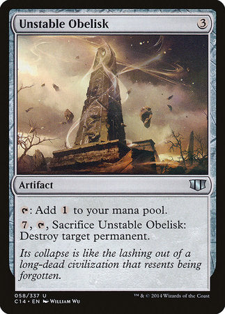 Unstable Obelisk [Commander 2014] | Lots Moore NSW