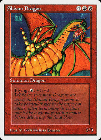 Shivan Dragon [Summer Magic / Edgar] | Lots Moore NSW