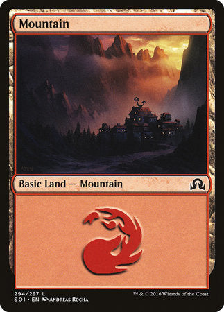 Mountain (294) [Shadows over Innistrad] | Lots Moore NSW