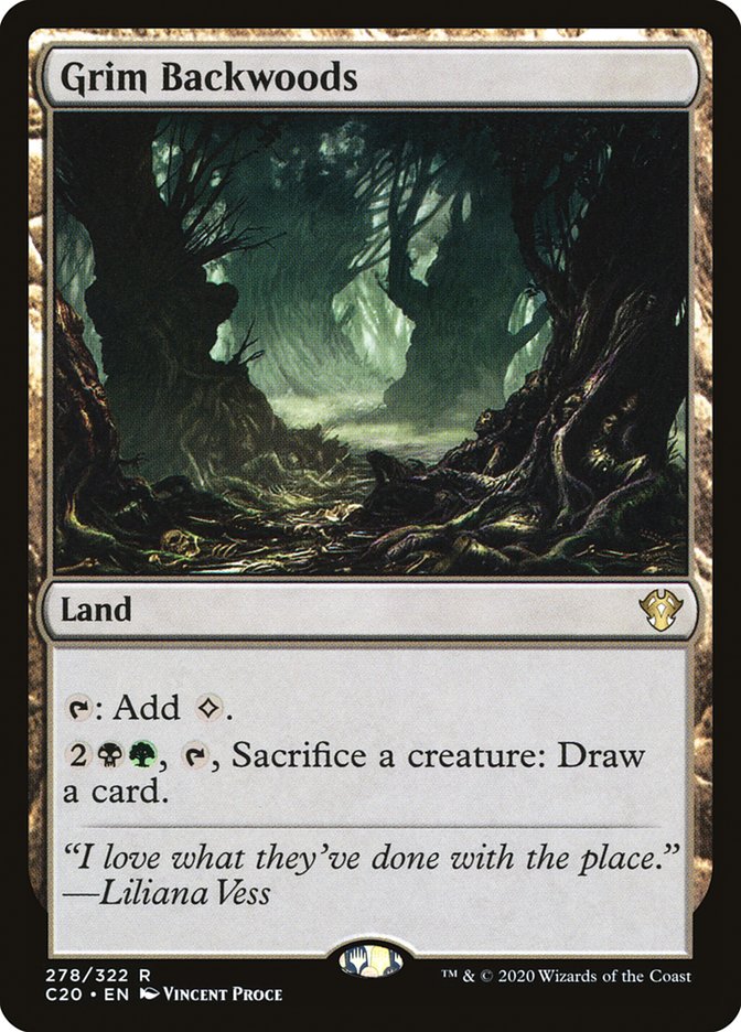 Grim Backwoods [Commander 2020] | Lots Moore NSW