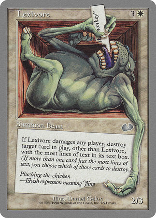 Lexivore [Unglued] | Lots Moore NSW