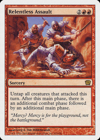 Relentless Assault [Ninth Edition] | Lots Moore NSW