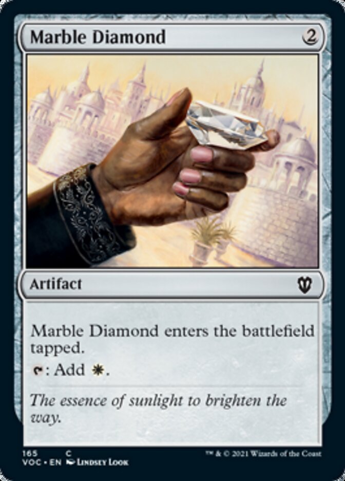 Marble Diamond [Innistrad: Crimson Vow Commander] | Lots Moore NSW
