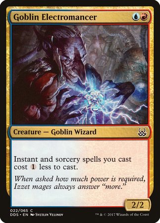 Goblin Electromancer [Duel Decks: Mind vs. Might] | Lots Moore NSW