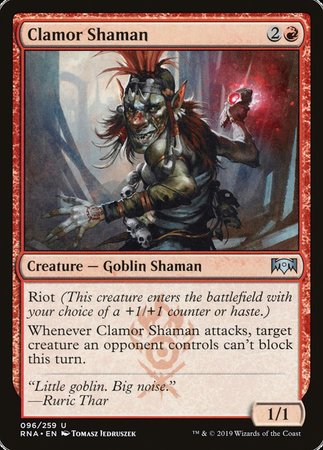 Clamor Shaman [Ravnica Allegiance] | Lots Moore NSW