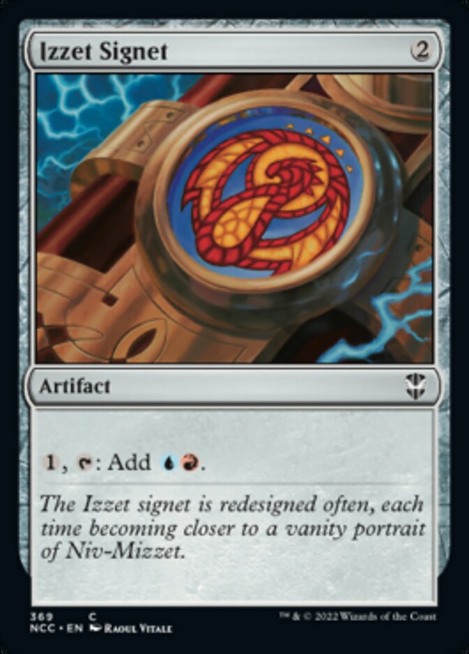 Izzet Signet [Streets of New Capenna Commander] | Lots Moore NSW