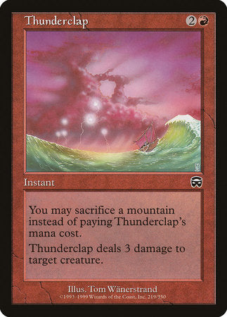 Thunderclap [Mercadian Masques] | Lots Moore NSW