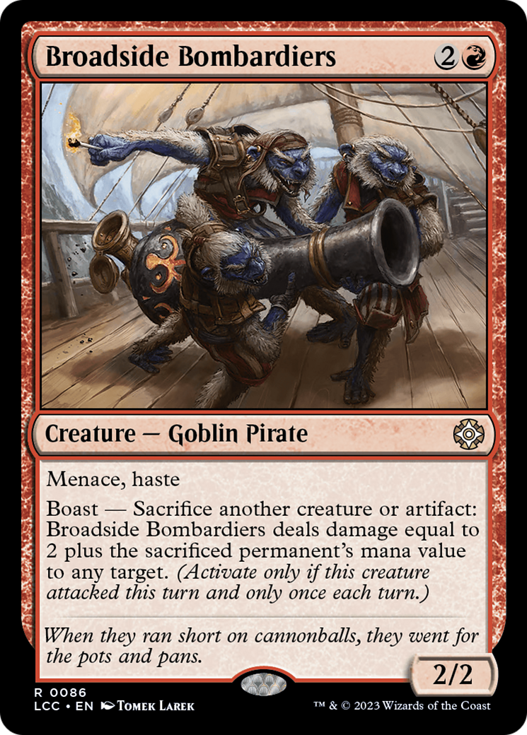 Broadside Bombardiers [The Lost Caverns of Ixalan Commander] | Lots Moore NSW
