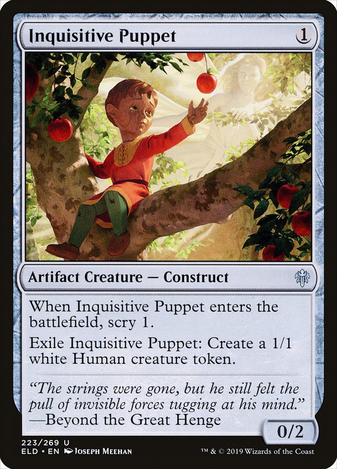 Inquisitive Puppet [Throne of Eldraine] | Lots Moore NSW