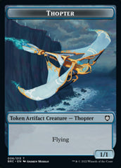 Copy // Thopter (006) Double-Sided Token [The Brothers' War Commander Tokens] | Lots Moore NSW