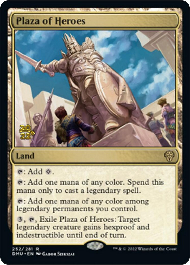 Plaza of Heroes [Dominaria United Prerelease Promos] | Lots Moore NSW