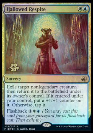 Hallowed Respite [Innistrad: Midnight Hunt Prerelease Promos] | Lots Moore NSW