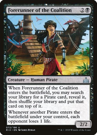 Forerunner of the Coalition [Rivals of Ixalan] | Lots Moore NSW