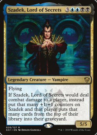 Szadek, Lord of Secrets [GRN Guild Kit] | Lots Moore NSW