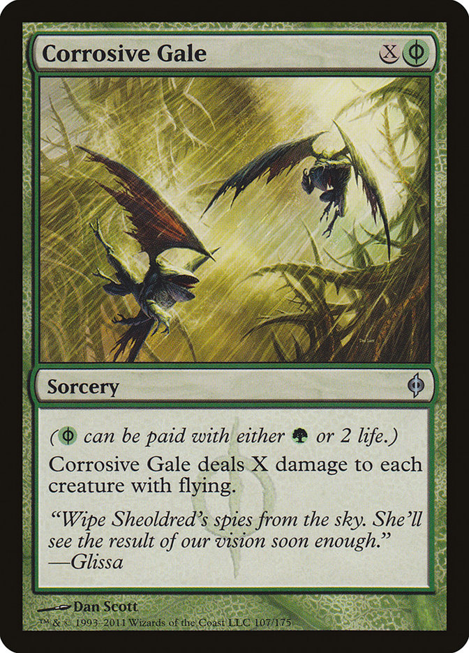 Corrosive Gale [New Phyrexia] | Lots Moore NSW