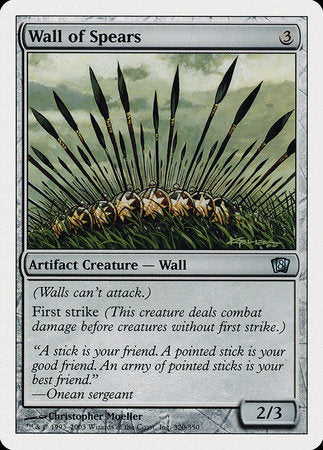 Wall of Spears [Eighth Edition] | Lots Moore NSW