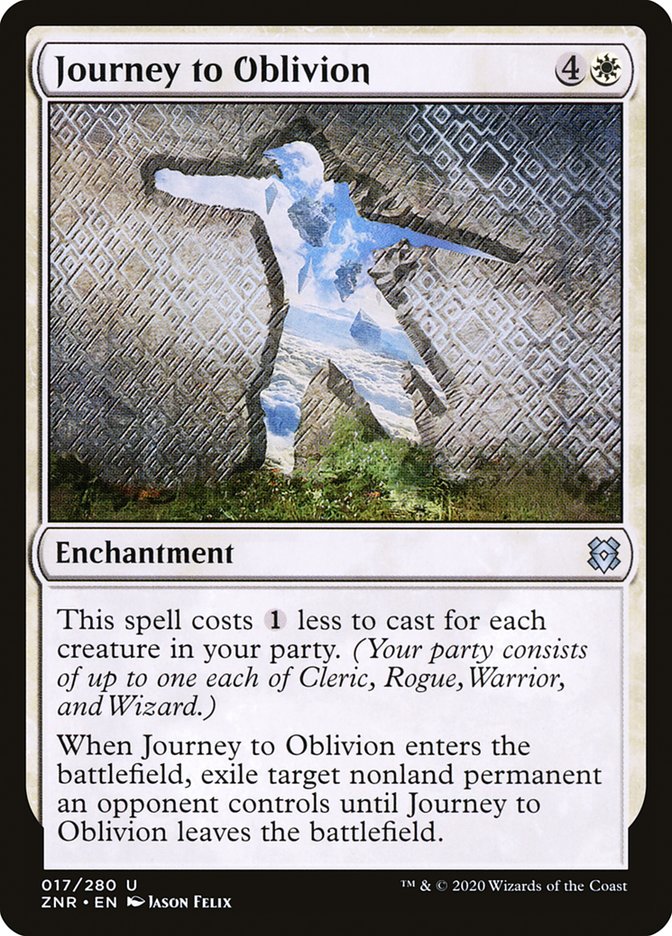 Journey to Oblivion [Zendikar Rising] | Lots Moore NSW