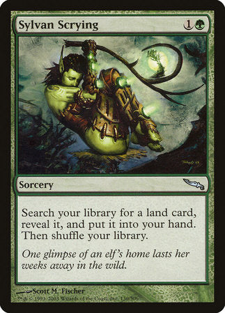 Sylvan Scrying [Mirrodin] | Lots Moore NSW