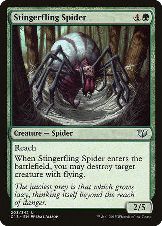 Stingerfling Spider [Commander 2015] | Lots Moore NSW