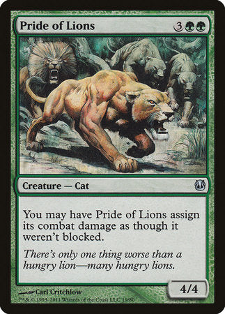 Pride of Lions [Duel Decks: Ajani vs. Nicol Bolas] | Lots Moore NSW