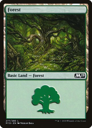 Forest (277) [Core Set 2019] | Lots Moore NSW