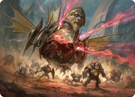 Liberator, Urza's Battlethopter Art Card [The Brothers' War Art Series] | Lots Moore NSW