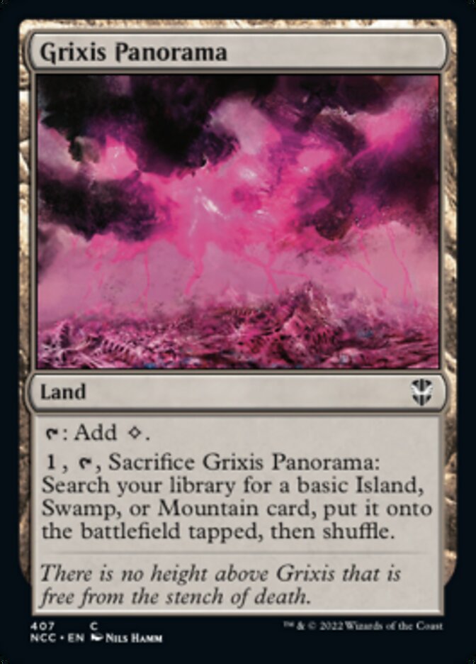 Grixis Panorama [Streets of New Capenna Commander] | Lots Moore NSW
