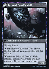 Tribute to Horobi // Echo of Death's Wail [Kamigawa: Neon Dynasty Prerelease Promos] | Lots Moore NSW