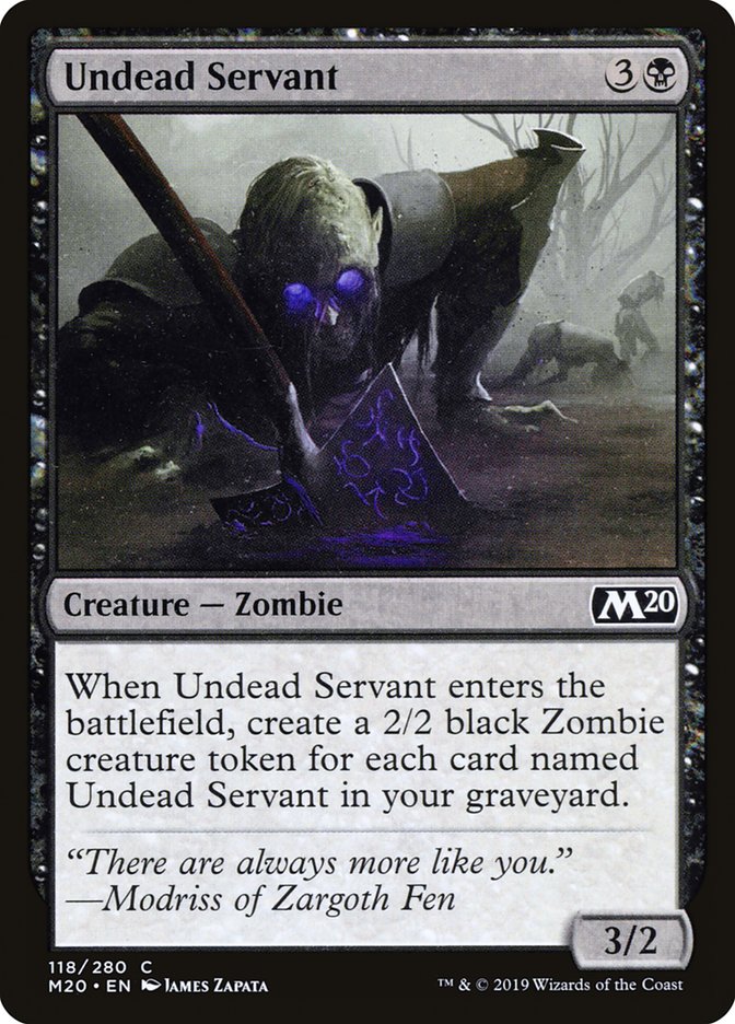 Undead Servant [Core Set 2020] | Lots Moore NSW