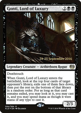 Gonti, Lord of Luxury [Kaladesh Promos] | Lots Moore NSW