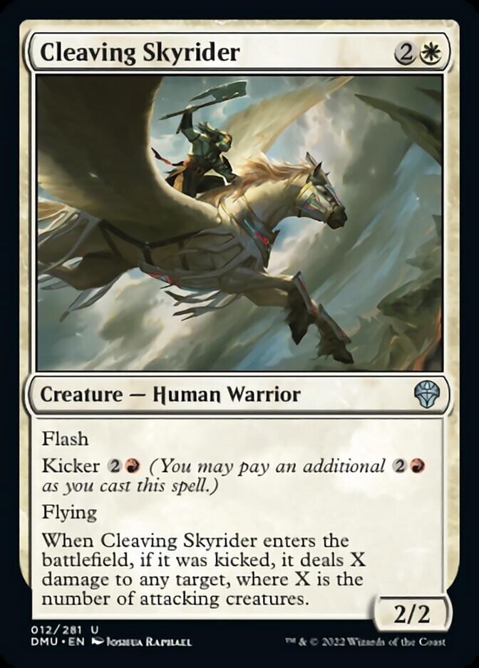 Cleaving Skyrider [Dominaria United] | Lots Moore NSW