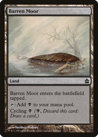 Barren Moor [Commander 2011] | Lots Moore NSW