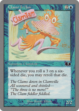 Clam-I-Am [Unglued] | Lots Moore NSW
