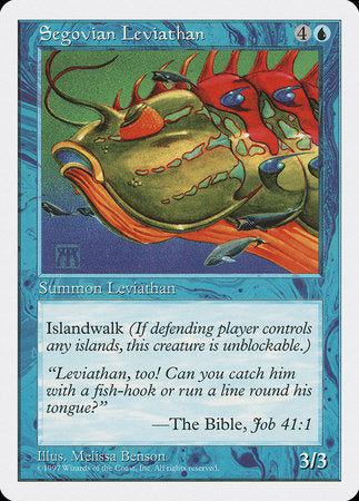 Segovian Leviathan [Fifth Edition] | Lots Moore NSW