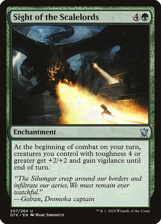 Sight of the Scalelords [Dragons of Tarkir] | Lots Moore NSW