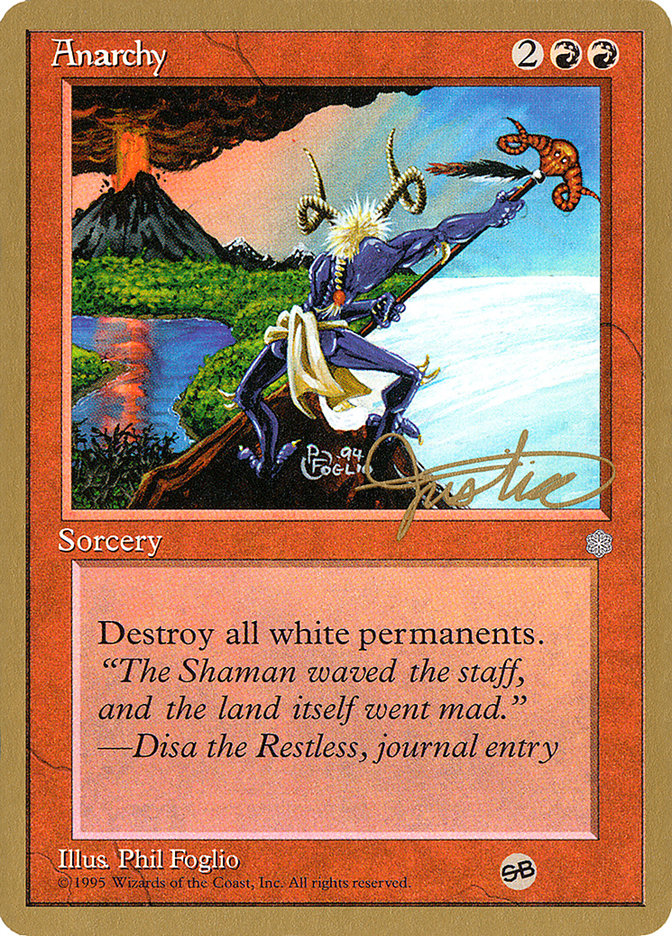 Anarchy (Mark Justice) (SB) [Pro Tour Collector Set] | Lots Moore NSW