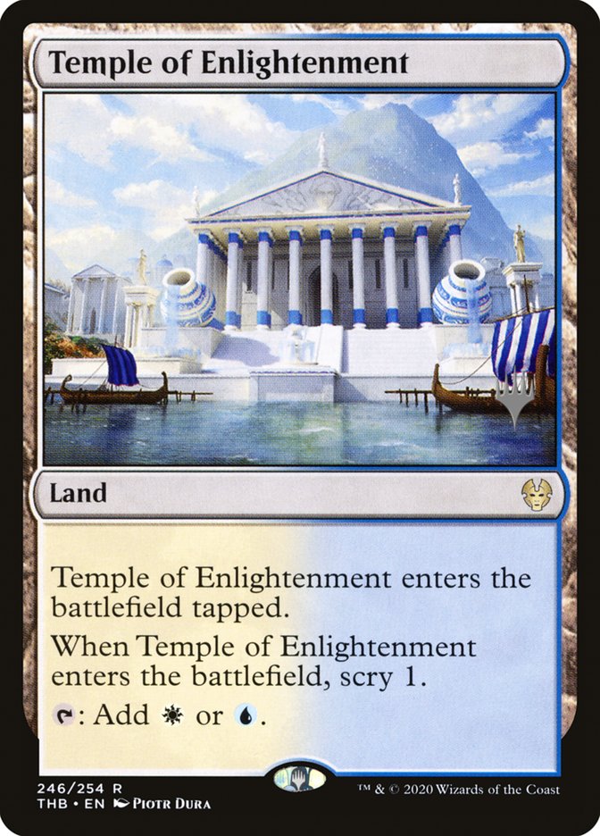 Temple of Enlightenment (Promo Pack) [Theros Beyond Death Promos] | Lots Moore NSW