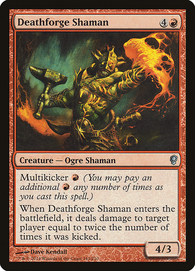 Deathforge Shaman [Conspiracy] | Lots Moore NSW